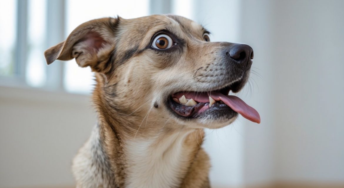 dog acting weird