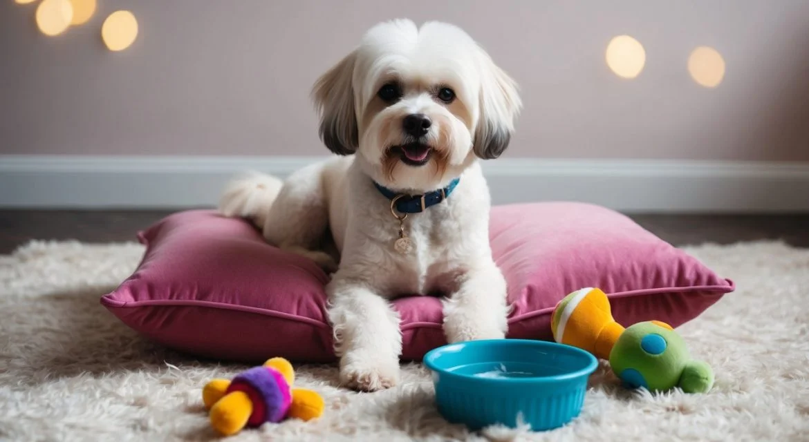 one of the best dog breeds for apartments is the Bichon Frise