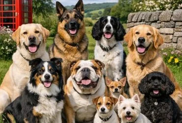 Some popular UK Dog Breeds